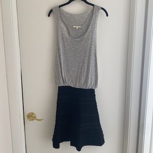 maje tank  dress -size 3 =size large , new, never worn